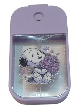 Peanuts - Snoopy Refillable Hand Sanitizer Spray Bottle, Pocket/Purse Sizep